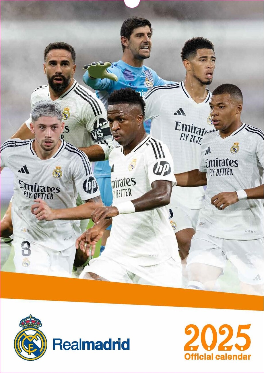 FC Real Madrid Calendriers 2025 Achetez Sur Europosters