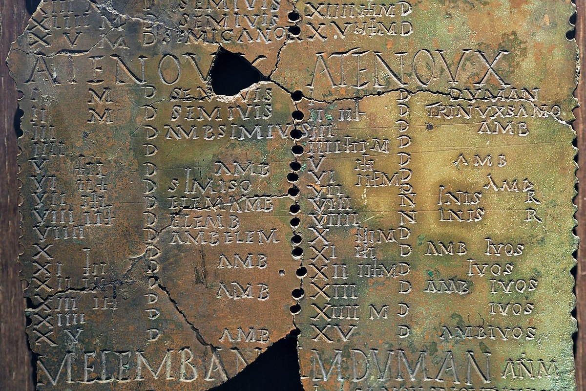 File Calendrier De Coligny jpg Wikimedia Commons