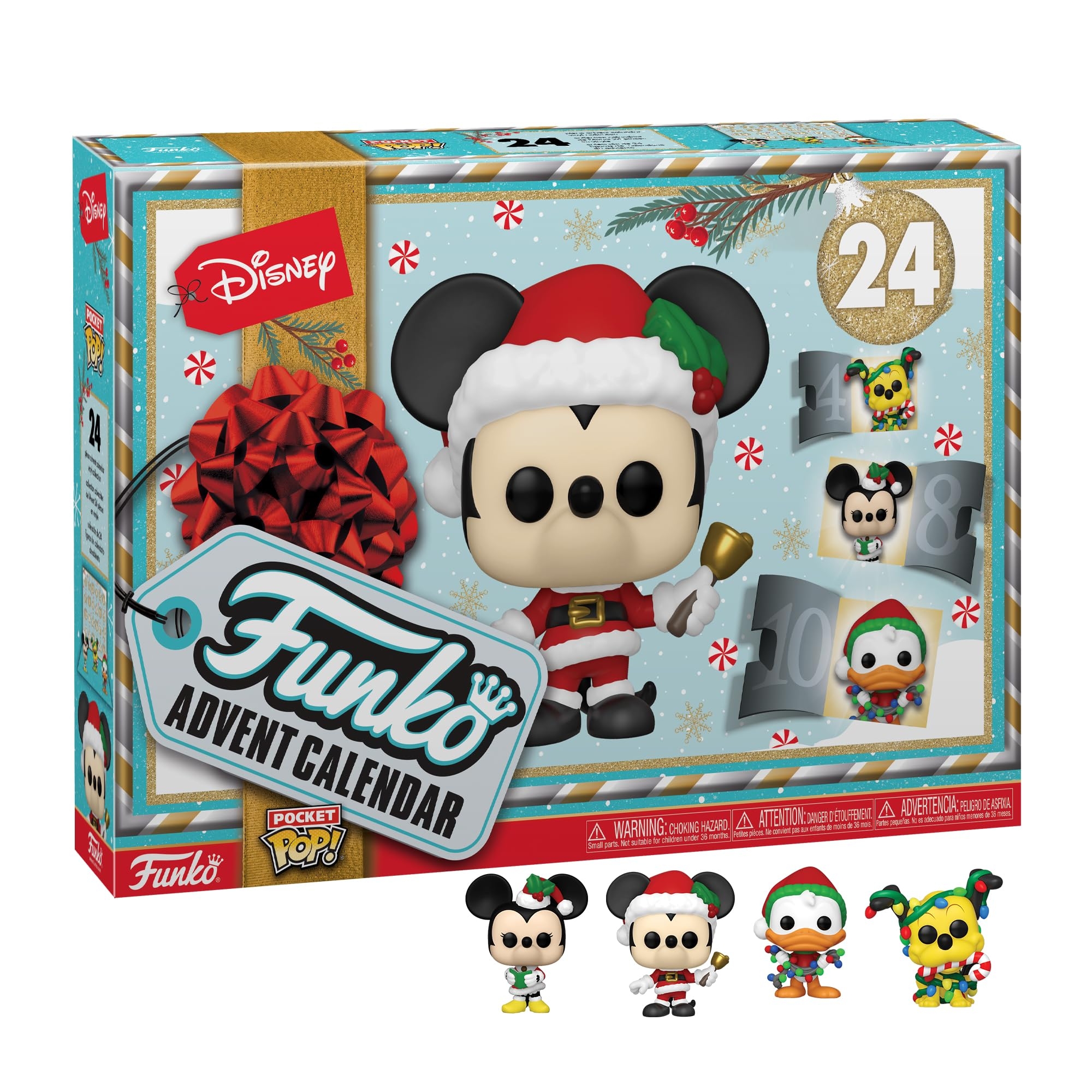Funko Advent Calendar Classic Disney Mickey Mouse Calendrier De L avent 24 Jours De Surprise Mini 