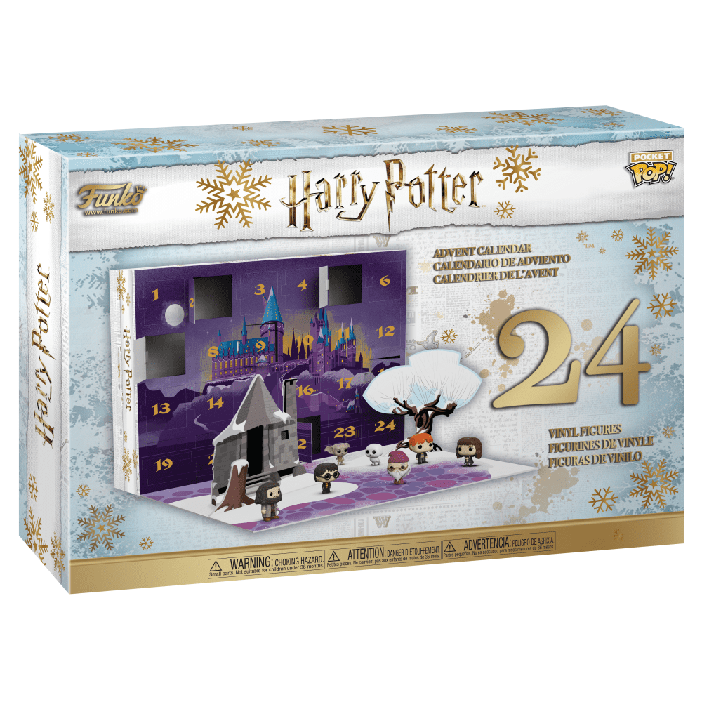 Funko POP Harry Potter Advent Calendar 24pc Christmas Holiday Dolls Walmart