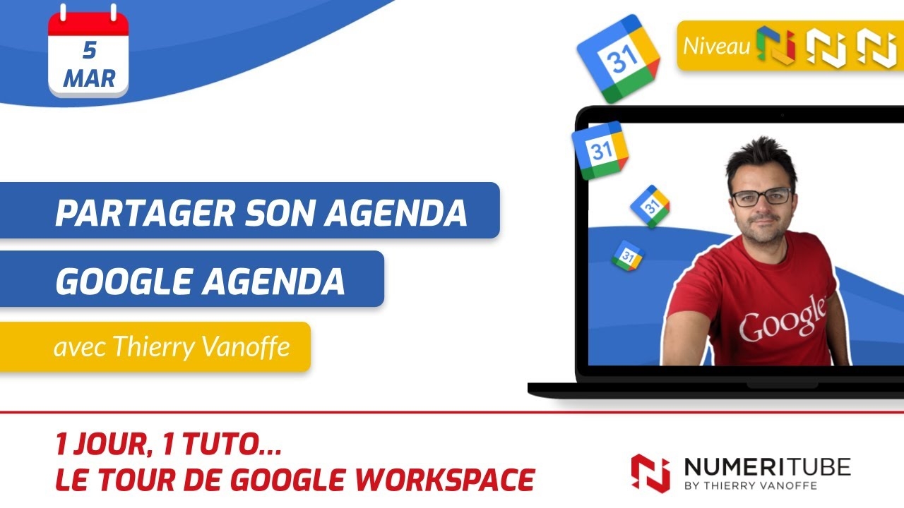 partage de calendrier google