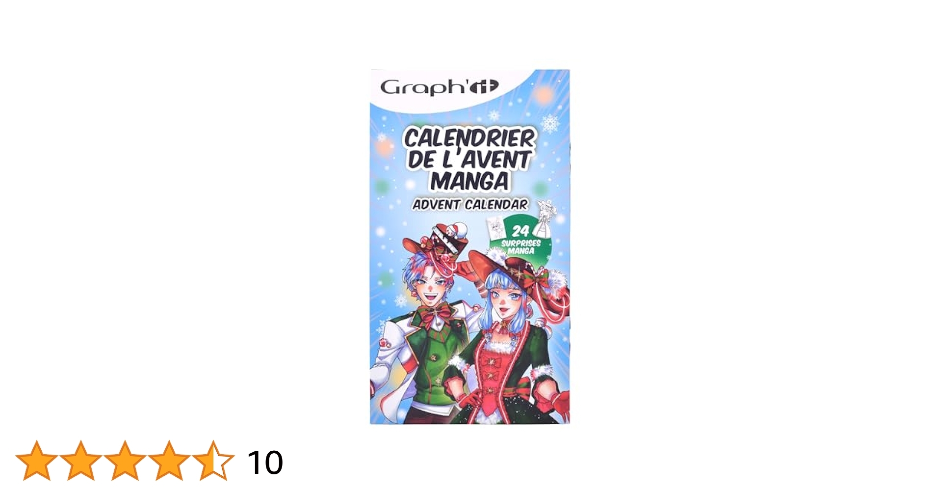 GRAPH IT Calendrier De L Avent Manga 2024 24 Surprises Cr atives Id al Pour Passionn s De Dessin Et De Manga Pour Adulte Enfant Marqueurs Feutre Liner Trousse Inclus Cadeau Fille Garcon 