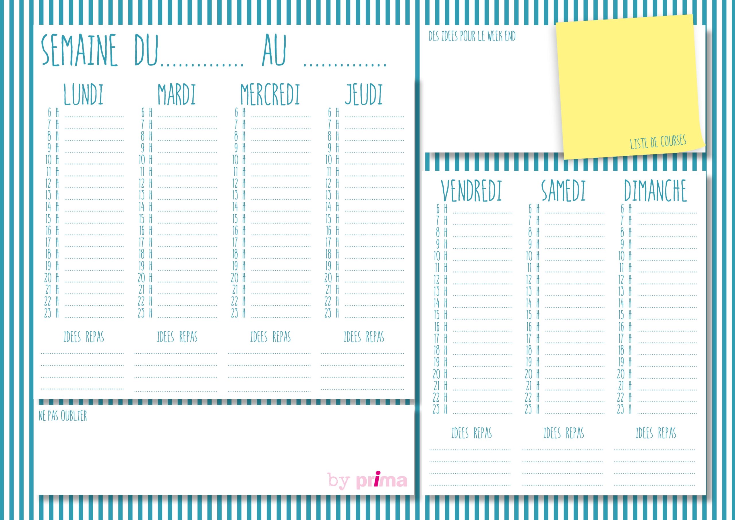 Gratuit Agenda Personnalis Imprimer Femmeactuelle fr