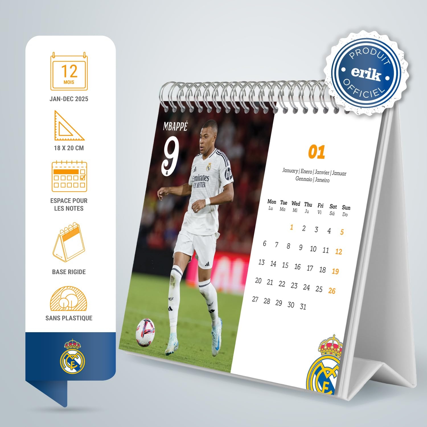 real madrid calendrier