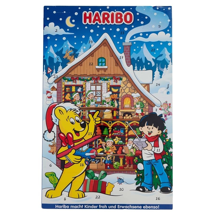 Haribo Calendrier De L Avent 300 G Amazon fr Cuisine Et Maison