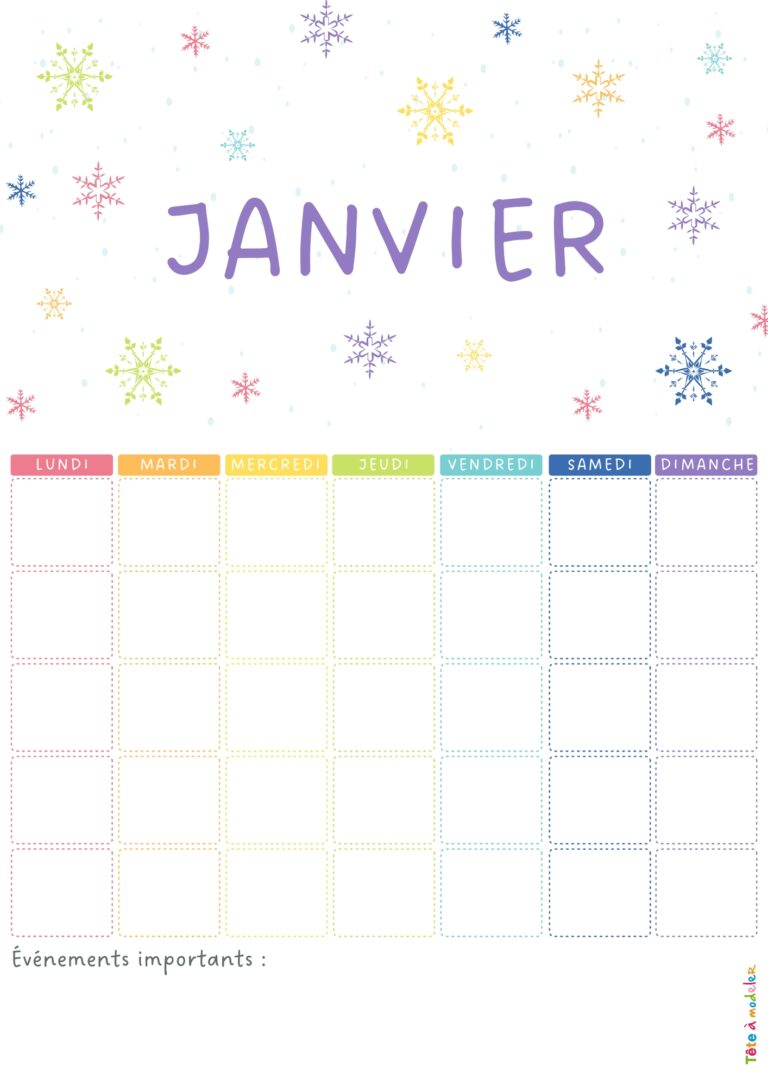 Imprimer Gratuitement Le Calendrier Perp tuel