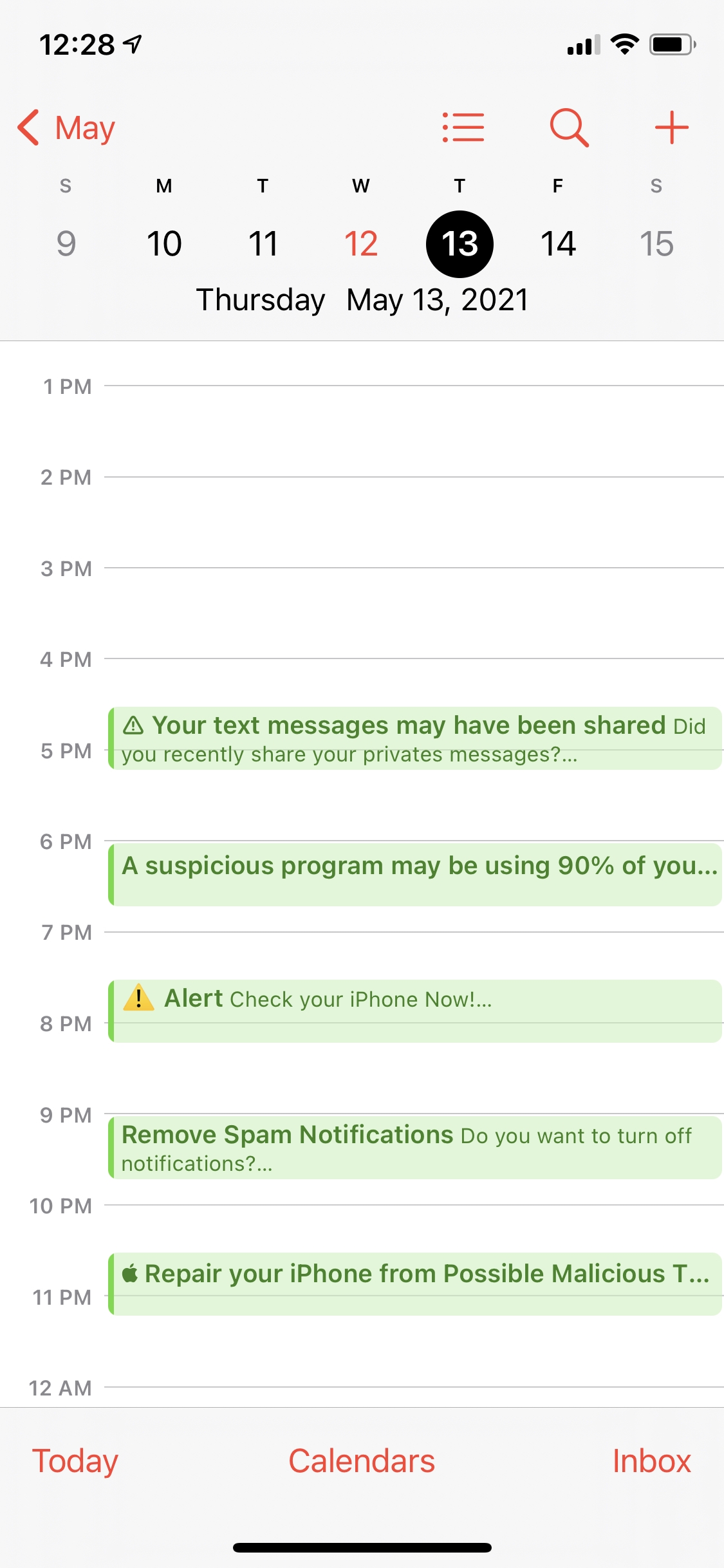 IPhone Calendar Spam Attacks On The Rise