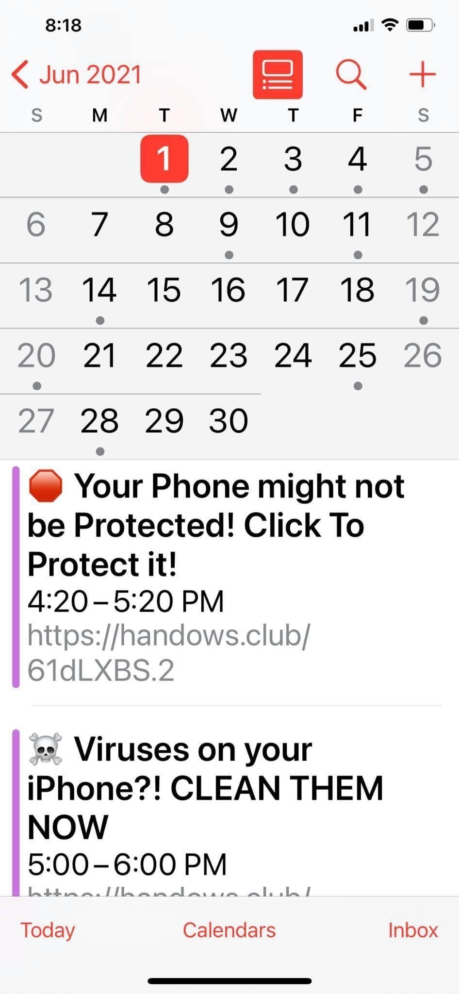 IPhone Calendar Spam How To Delete Spam Calendar Invites On IPhone Macworld