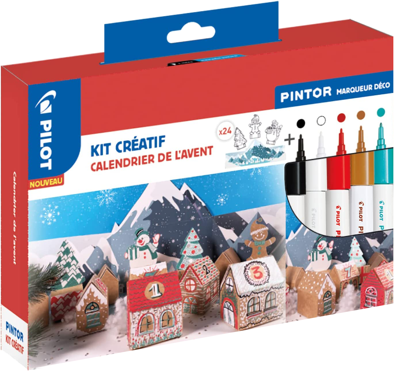 calendrier de l'avent créatif