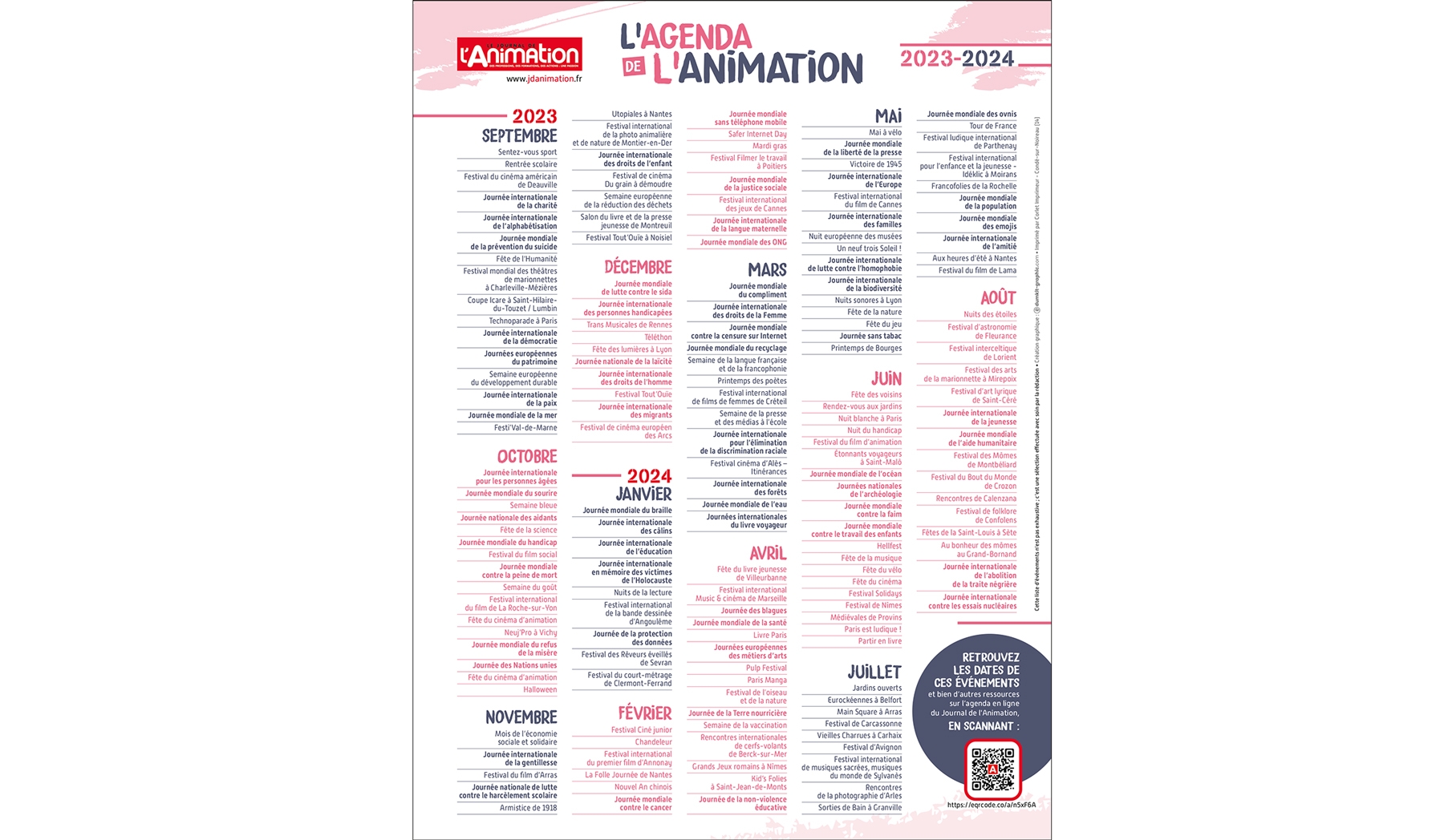 L Agenda De L animation 2023 2024 Le Journal De L Animation L Agenda De L animation 2023 2024 Le Journal De L Animation