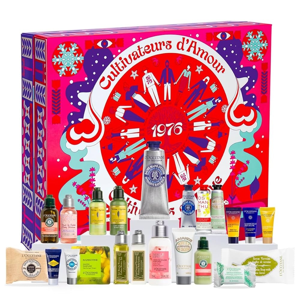 L OCCITANE Classic Beauty Advent Calendar Premium Beauty Advent Calendar Perfect As A Gift Amazon ae Beauty