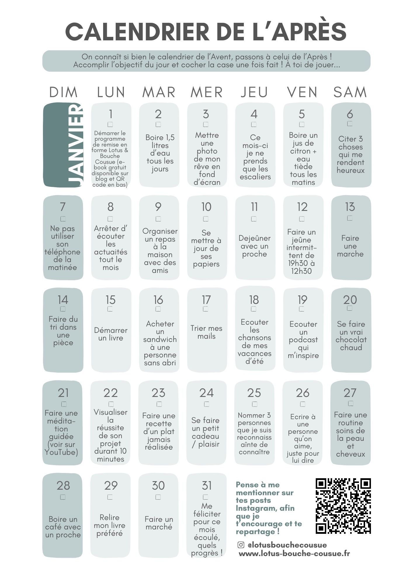 La Calendrier De L apr s Lotus Bouche Cousue