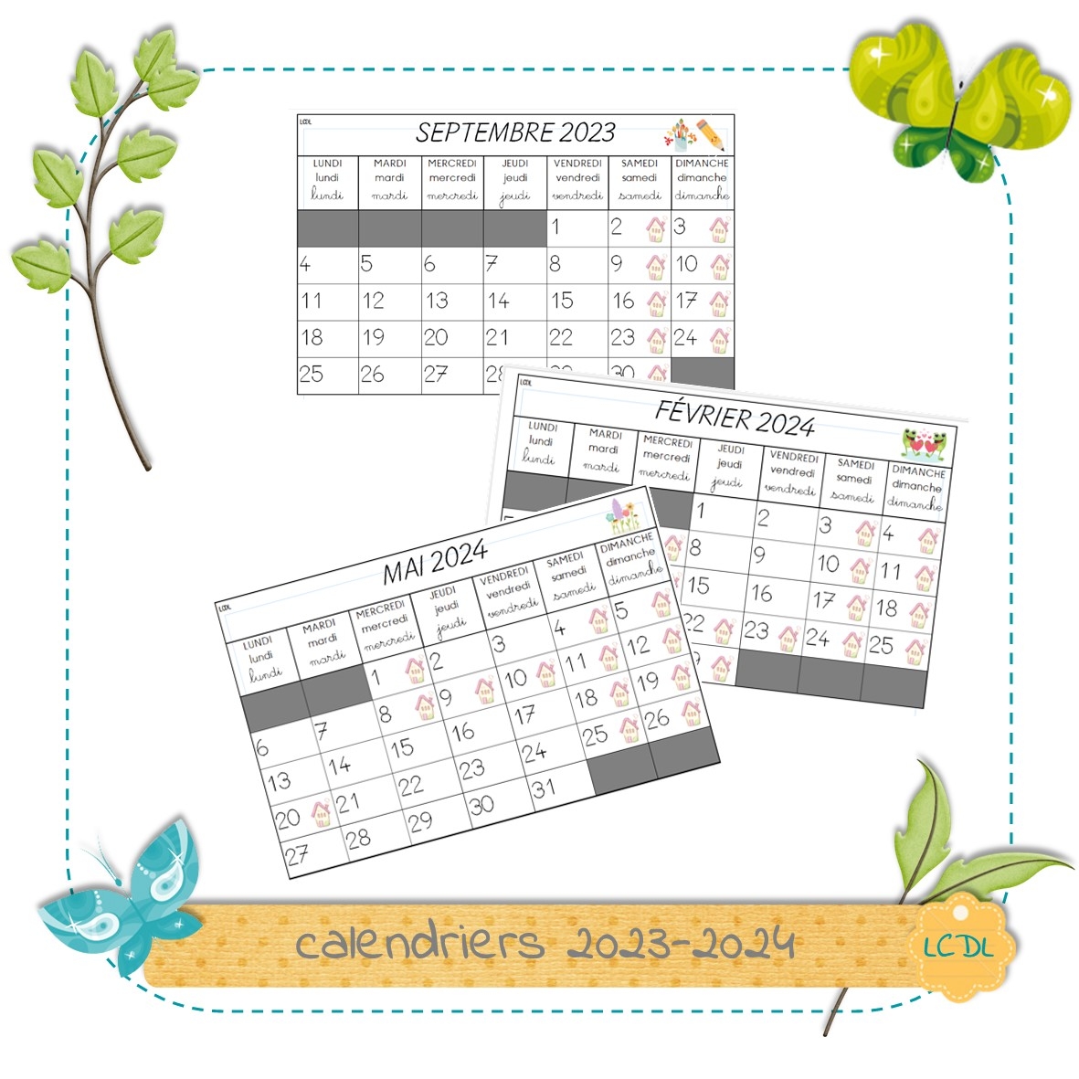 La Maternelle De Laur ne Calendriers 2025 2026