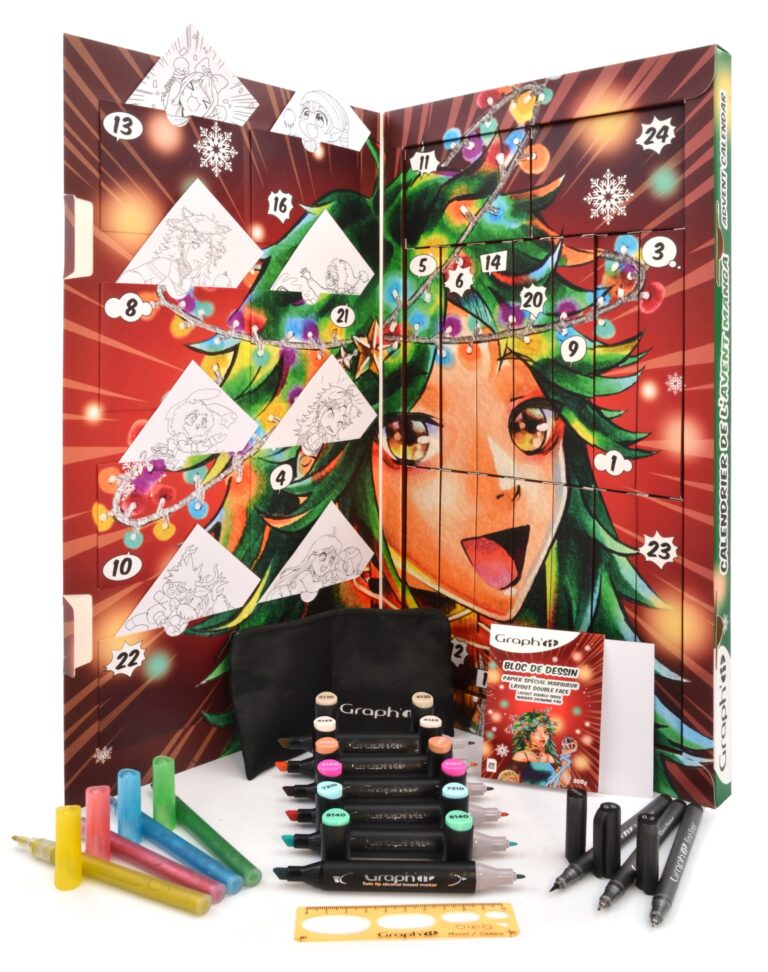 Le Calendrier De L avent MANGA Graph it Marker