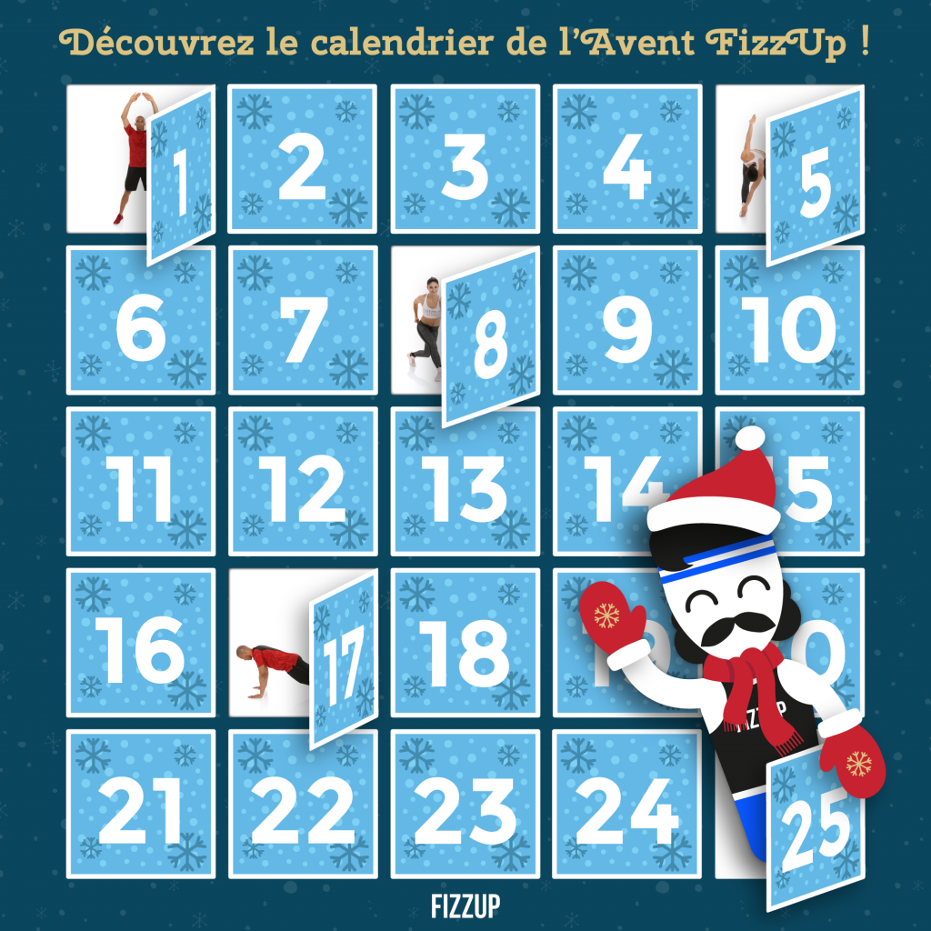 calendrier de l'avent sportif