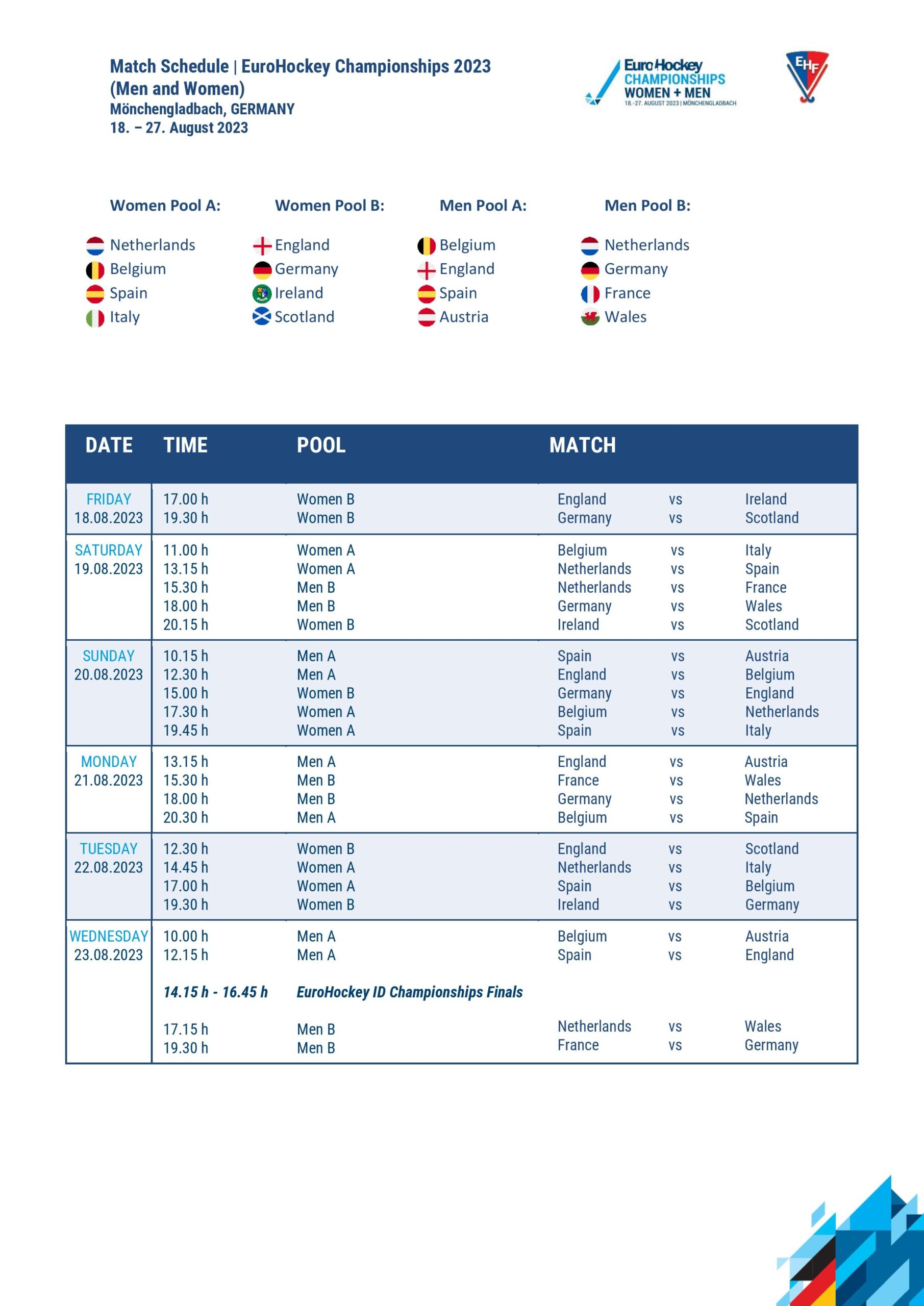 Le Groupe Et Le Calendrier De La Coupe D Europe Pour L Equipe De France A Hommes Sont D voil s 
