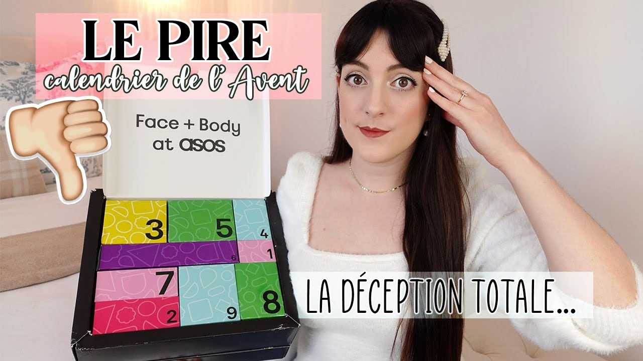 Le PIRE Calendrier De L Avent 2023 Unboxing ASOS Et Tellement D ue LOdoesmakeup YouTube