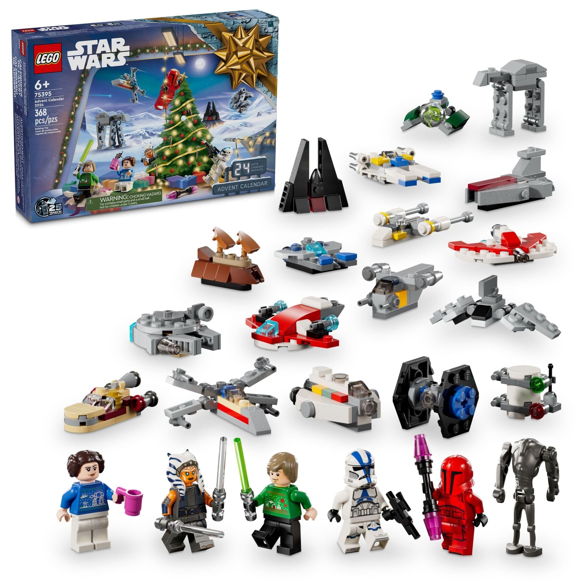 LEGO Calendrier De L Avent 2024 Star Wars Pour Enfants Calendrier De L Avent De No l