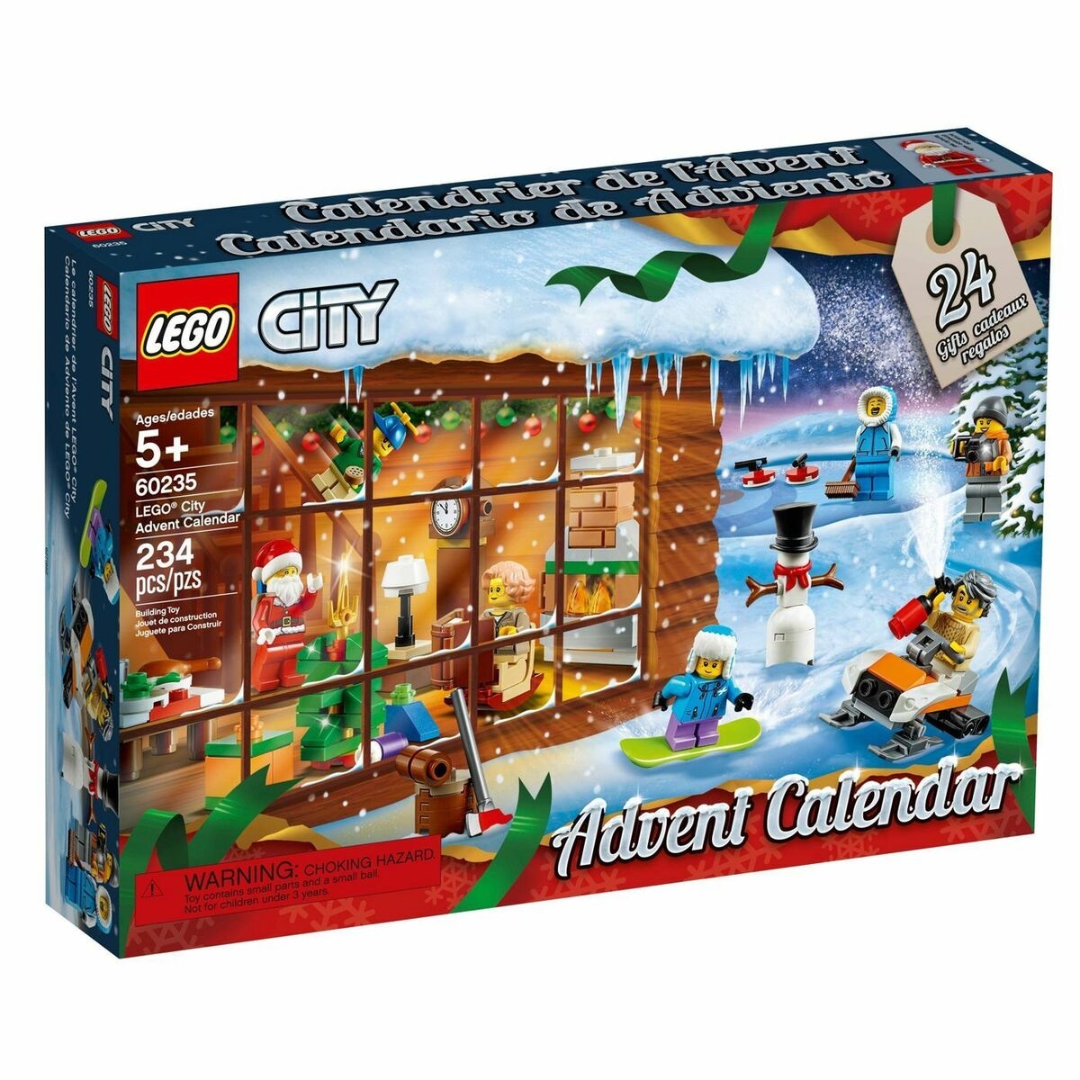 LEGO City 60235 Advent Calendar 234pc NEW 2019 Retired FACTORY SEALED EBay