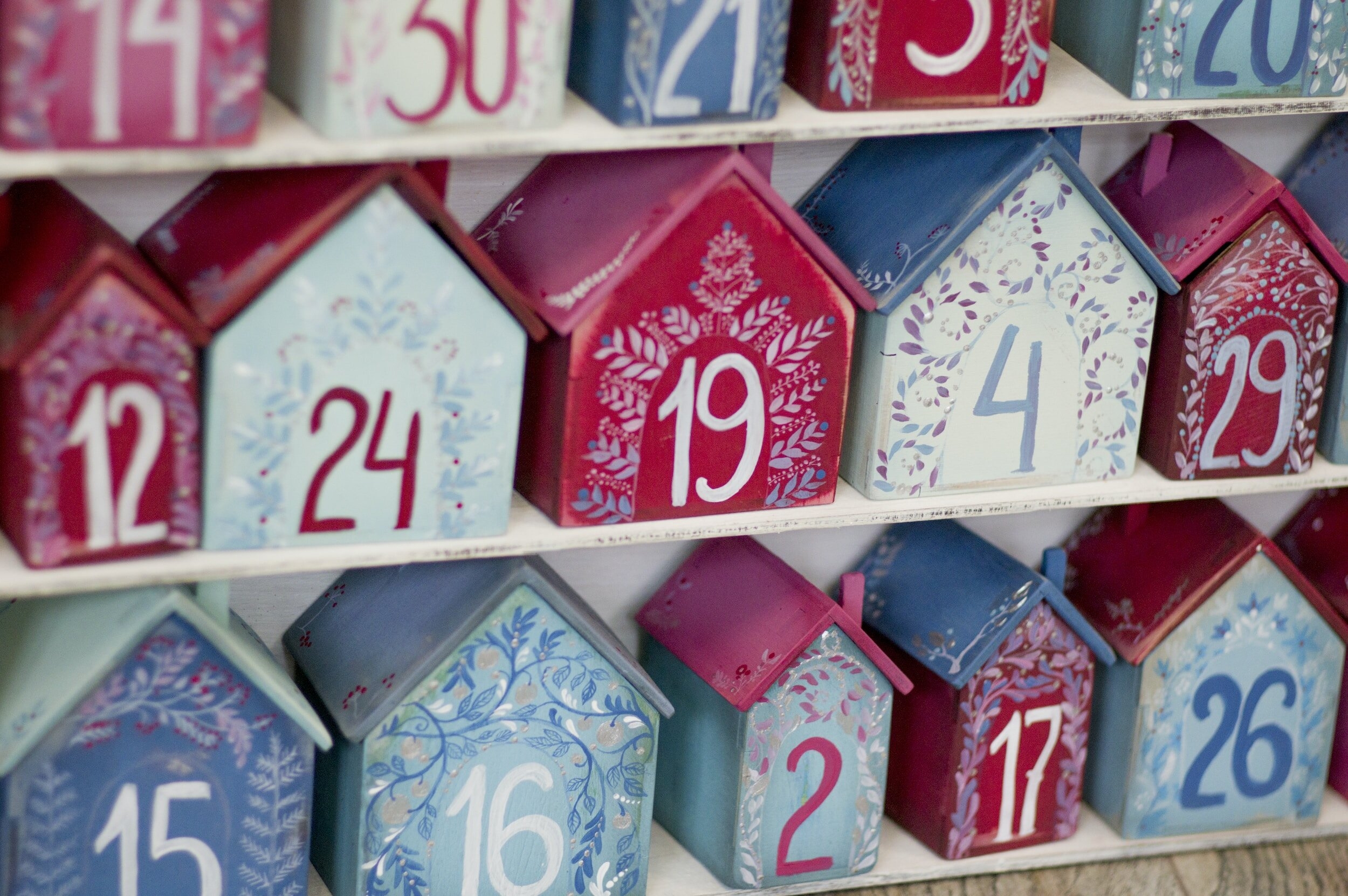calendrier de l'avent anglais