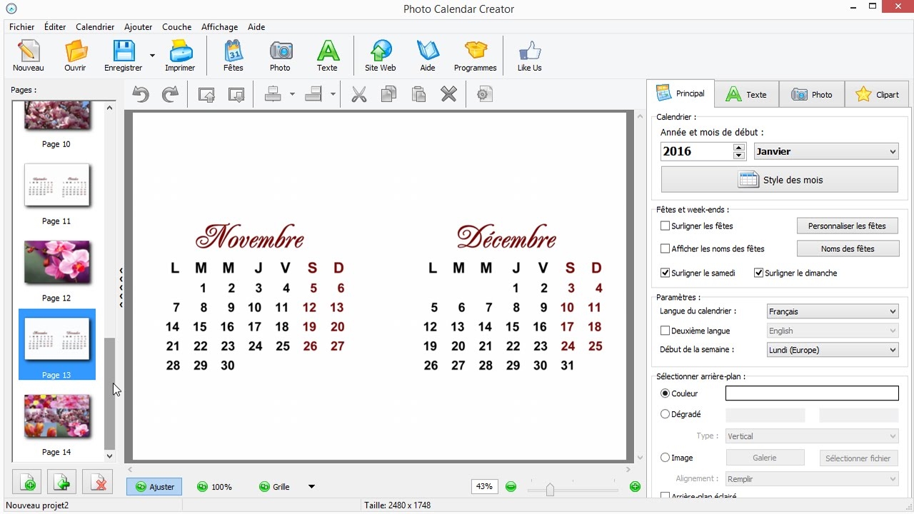 Meilleur Logiciel Pour Faire Un Calendrier T l chargez La Version D mo Gratuite YouTube