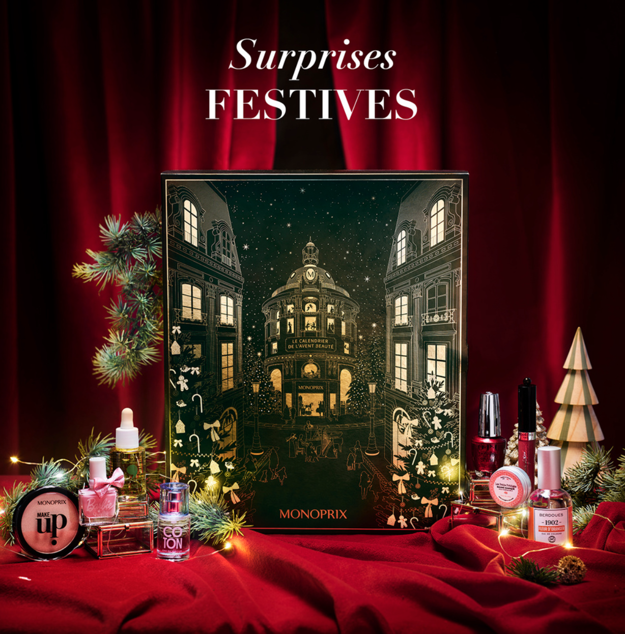 Monoprix R invente La Magie De No l Avec Son Calendrier De L Avent Beaut 2024 Fresh Mag Paris