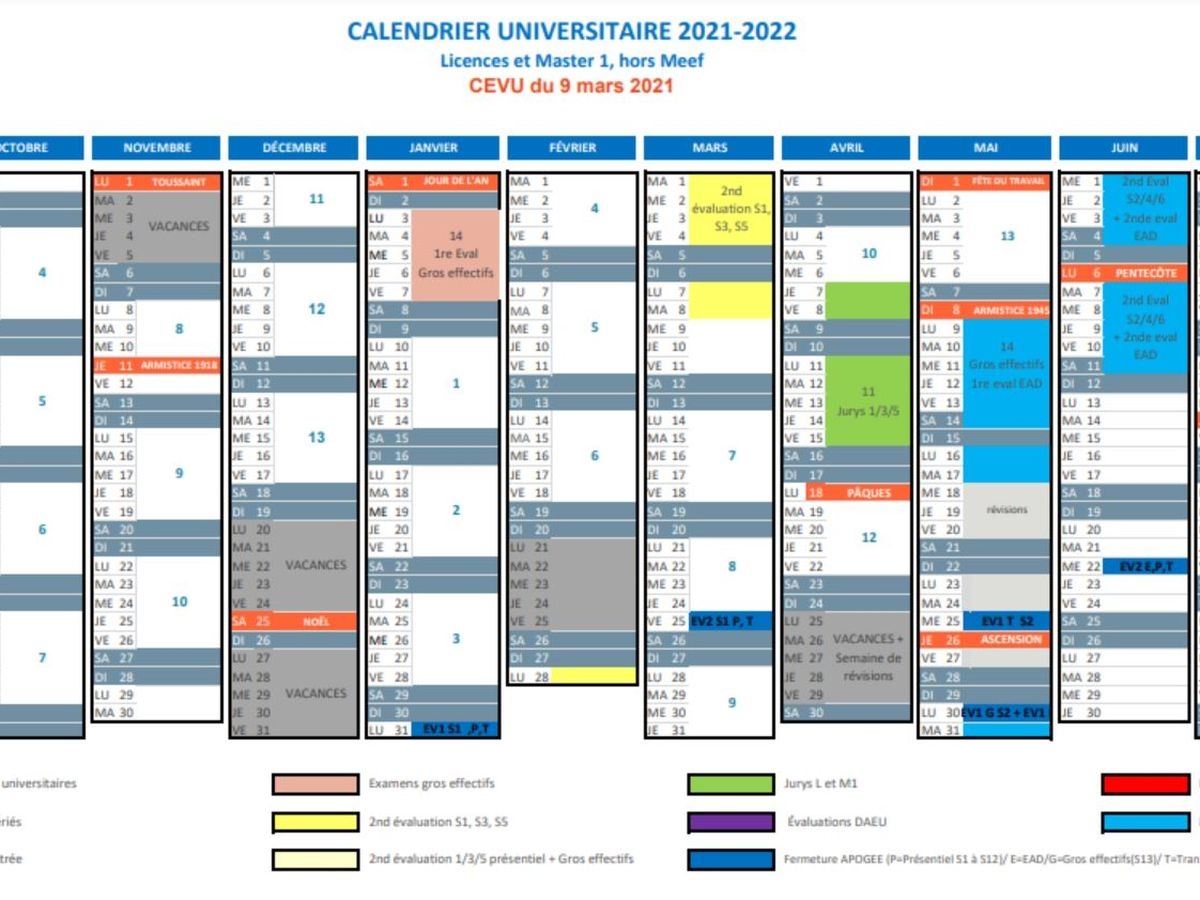 Montpellier Le Nouveau Calendrier De L Universit Paul Val ry D clenche La Col re D lus tudiants