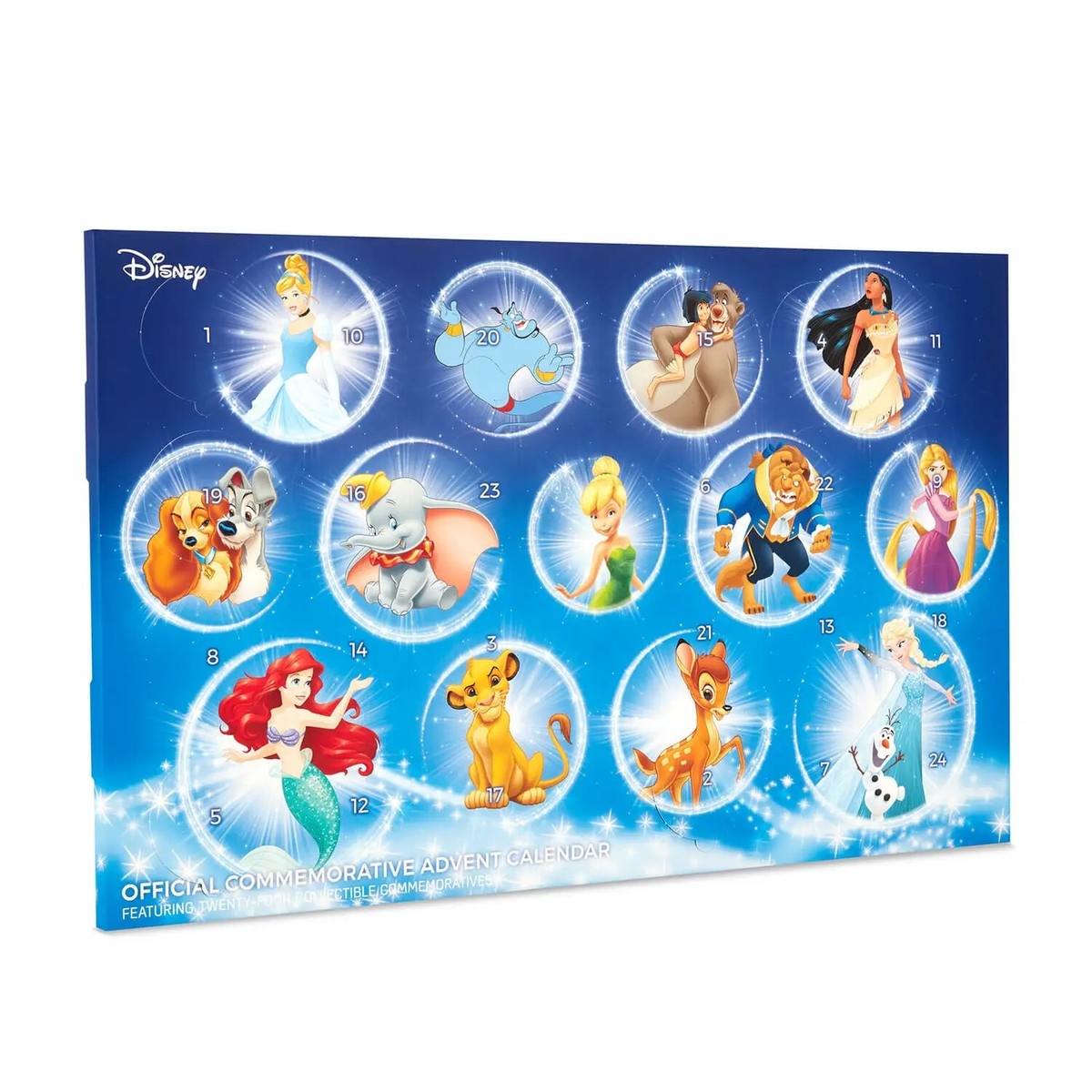 NEW DISNEY Advent Calendar Collectible 24 Coins Set Limited Edition RARE EBay