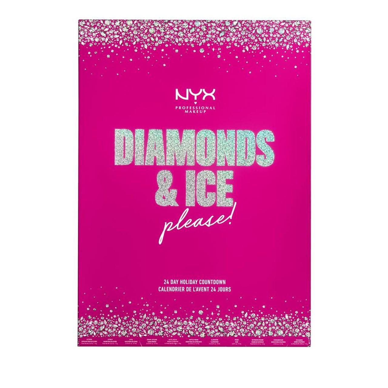 NYX Pro Makeup Diamonds Ice Please 24 Day Holiday Calendar USA