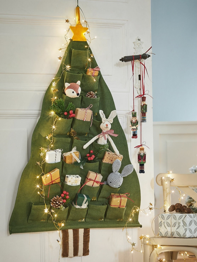 O Trouver Un Calendrier De L avent En Tissu Joli Place