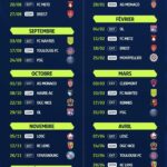 OM Saison 2023 2024 Voici Le Calendrier Des Olympiens