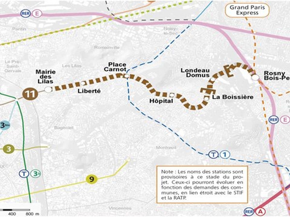 Ouverture De L enqu te Publique Pour La Prolongation De La Ligne 11 Du M tro Ouverture De L enqu te Publique Pour La Prolongation De La Ligne 11 Du M tro