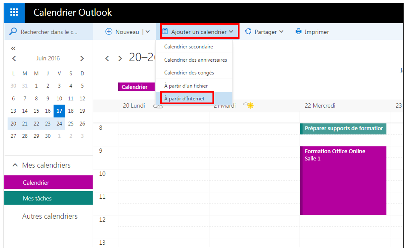 Partager Des Agendas Entre Outlook Et Gmail Je Me Forme Au Num rique