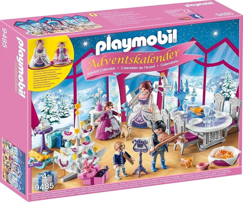 Playmobil 9485 Calendrier De L Avent Bal De No l Au Salon De Cristal avec 4 Personnages 