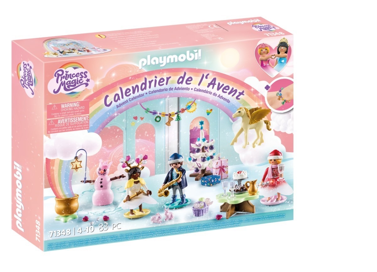 Playmobil Calendrier De L avent Arc en ciel 71348 Playmobil Princess Jeux D imagination Cultura