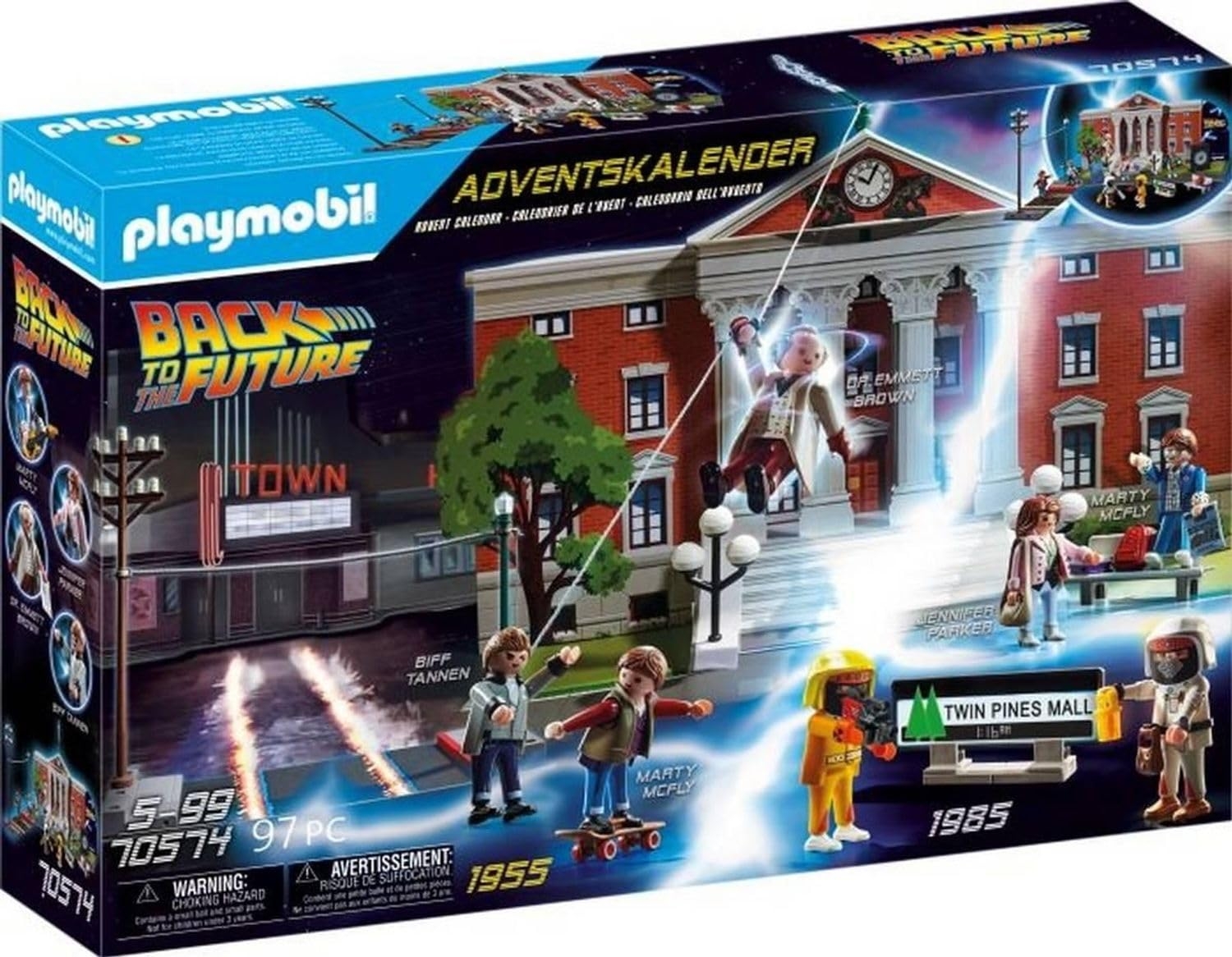 Playmobil Calendrier De L Avent Back To The Future Playmobil Amazon fr Jeux Et Jouets