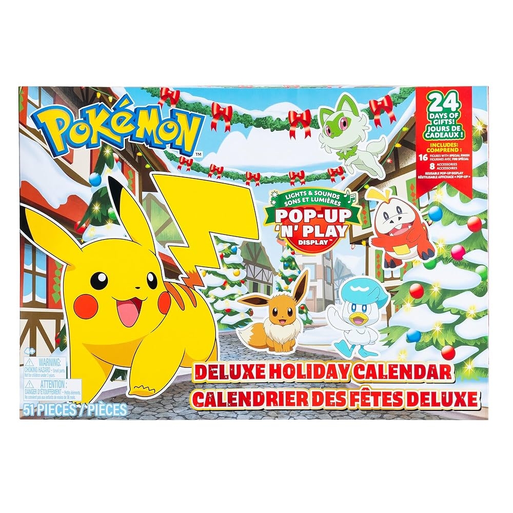 calendrier de l'avent pokemon