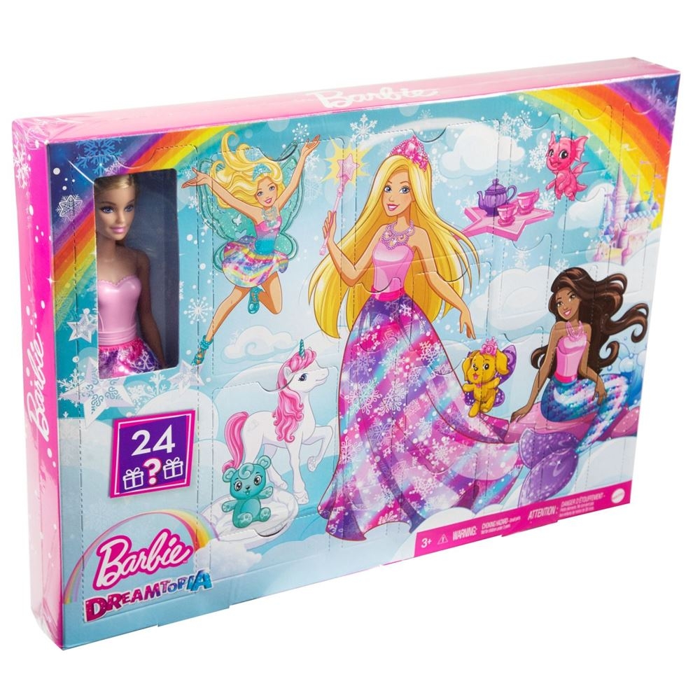 Poup e Barbie Calendrier De L avent Dreamtopia Poup e Achat Prix Fnac Poup e Barbie Calendrier De L avent Dreamtopia Poup e Achat Prix Fnac