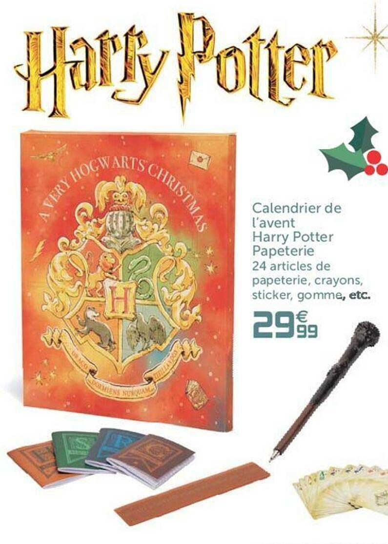 Promo Calendrier De L avent Harry Potter Papeterie Chez GiFi ICatalogue fr