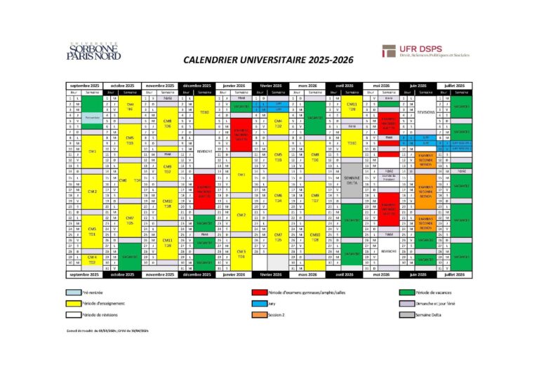 Rentr e Universitaire 2025 2026 DSPS