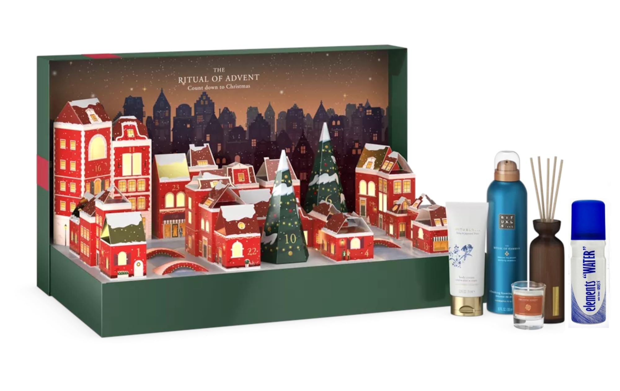 RITUALS Deluxe Calendrier De L Avent 2024 Pour Femme 24 Cadeaux Cosm tiques De Luxe Calendrier De No l Calendrier De L Avent Pour Femme Produits De Soins De Qualit Sup rieure Avec Eau GOX Amazon be 