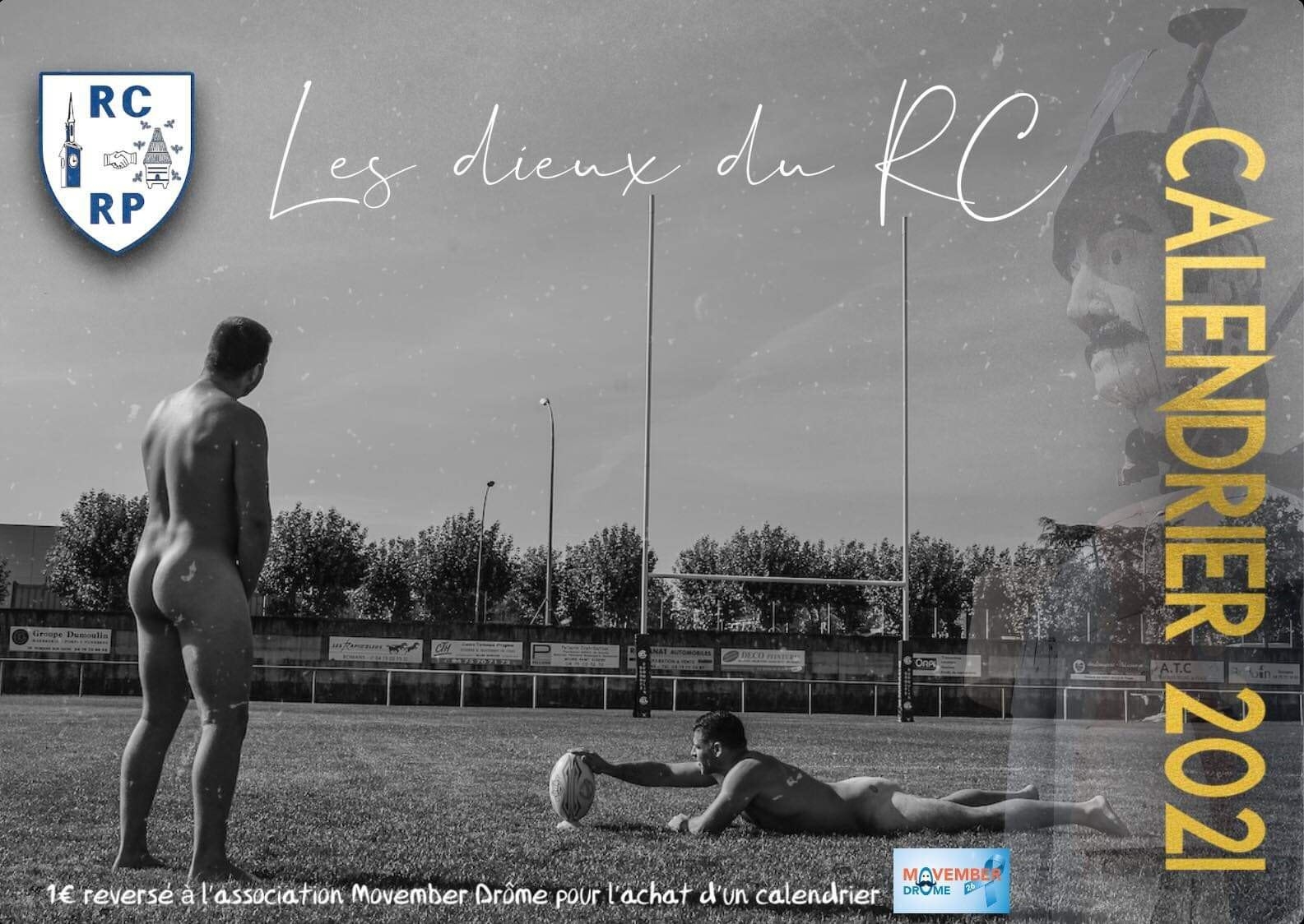 Rugby Le Calendrier Des Dieux Du Stade Dr mois Est En Vente 
