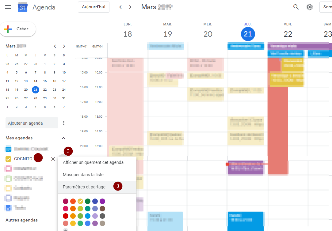 Synchroniser COGNITO Coach Vers Le Calendrier De Microsoft Outlook
