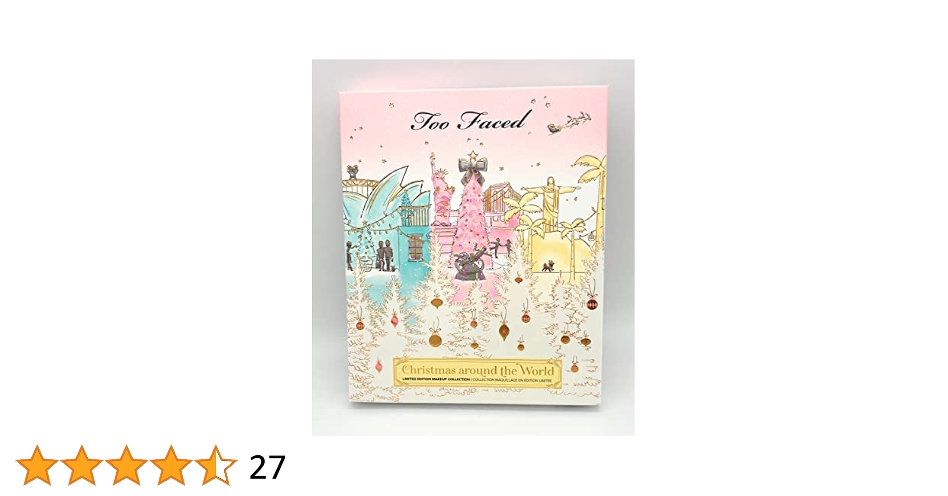 Too Faced Christmas Around The World Limited Edition Makeup Collection Amazon de Beauty