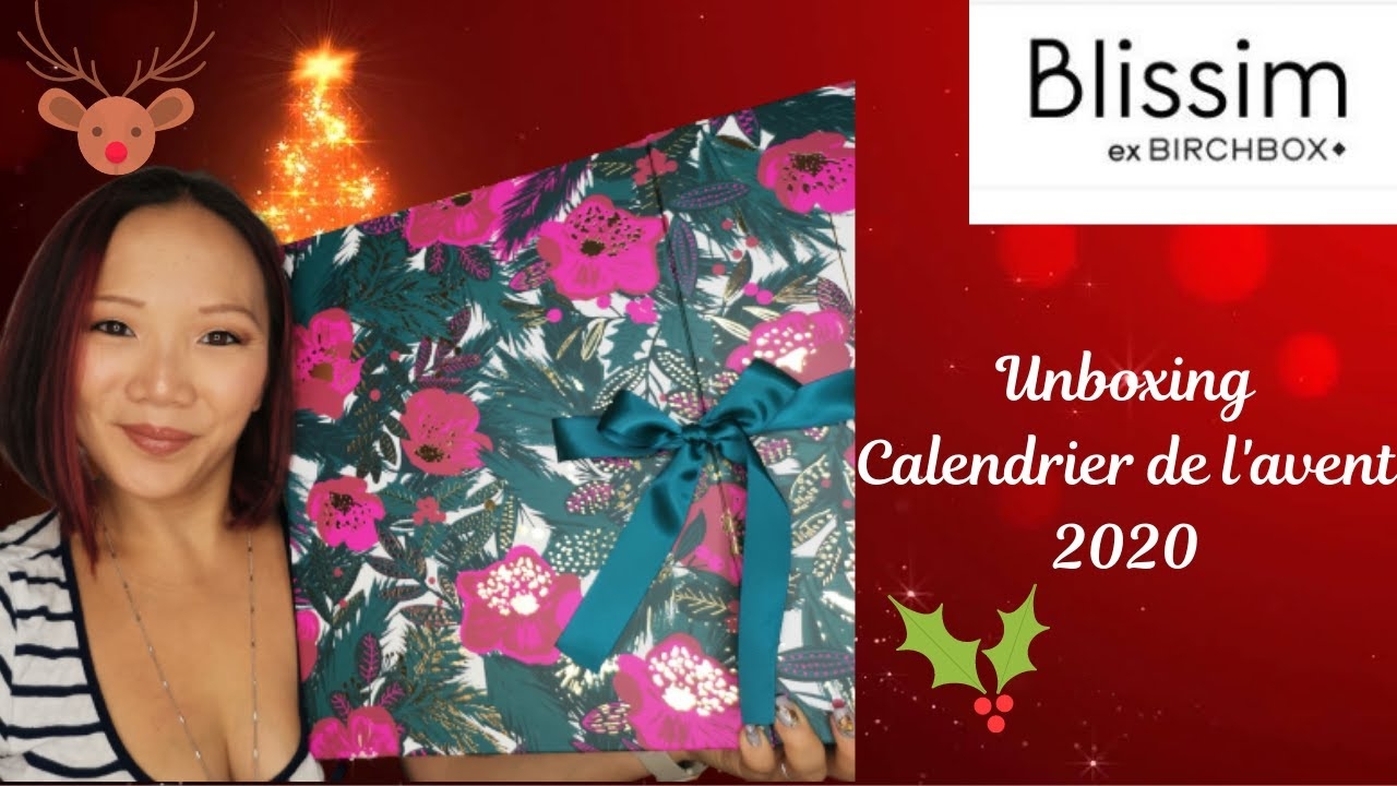 UNBOXING CALENDRIER DE L AVENT BLISSIM 2020 EX BIRCHBOX YouTube