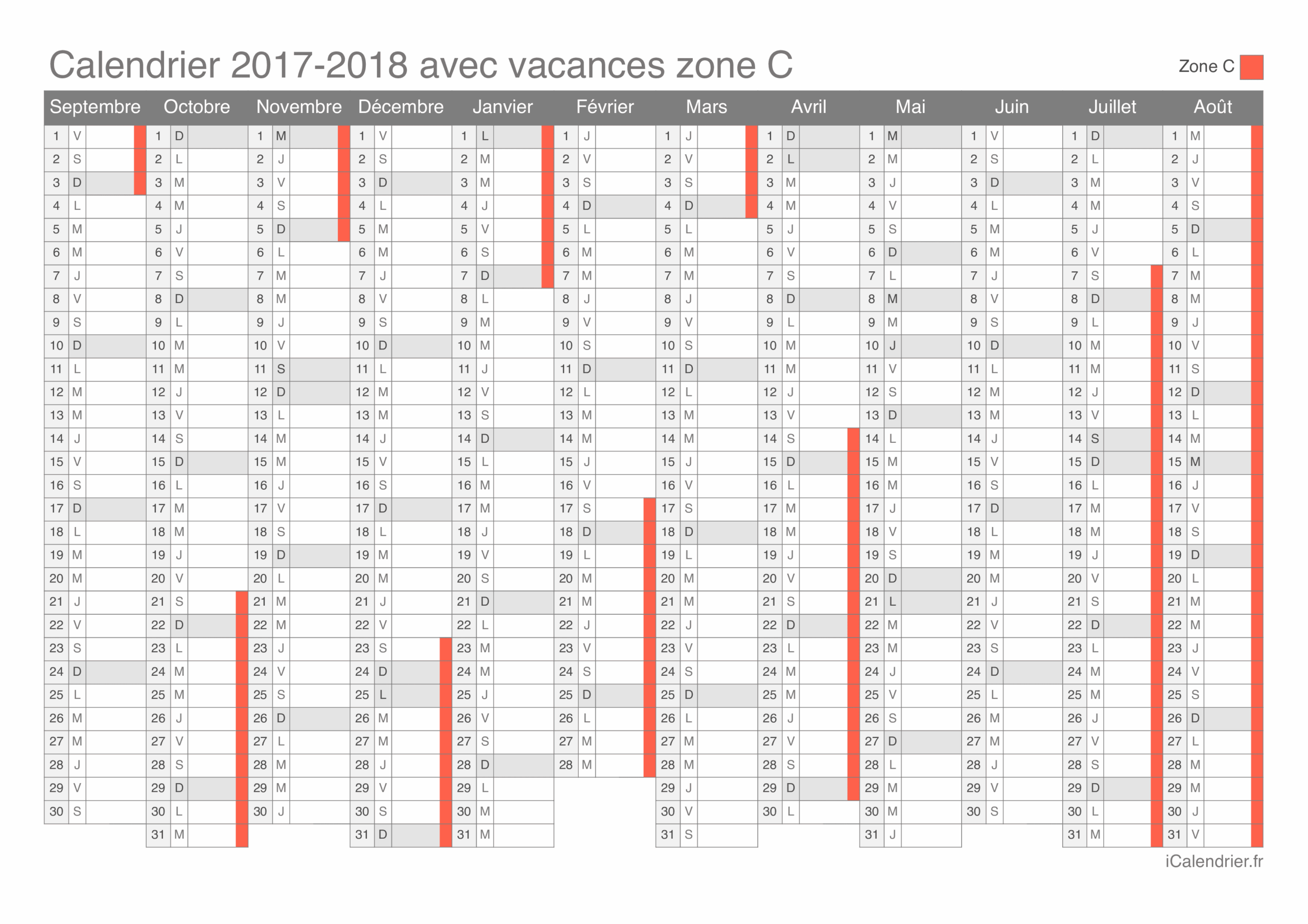 Vacances Scolaires 2017 2018 Dates Et Calendrier Vacances Scolaires 2017 2018 Dates Et Calendrier