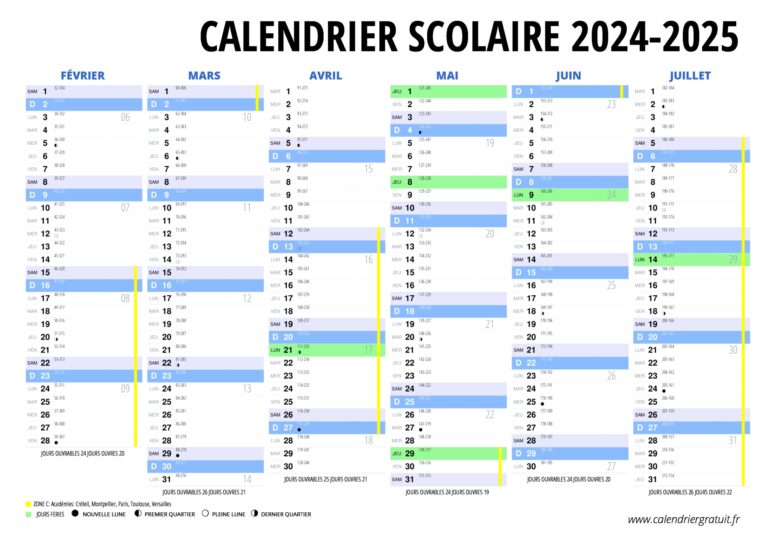 Vacances Scolaires Zone C Calendriergratuit fr