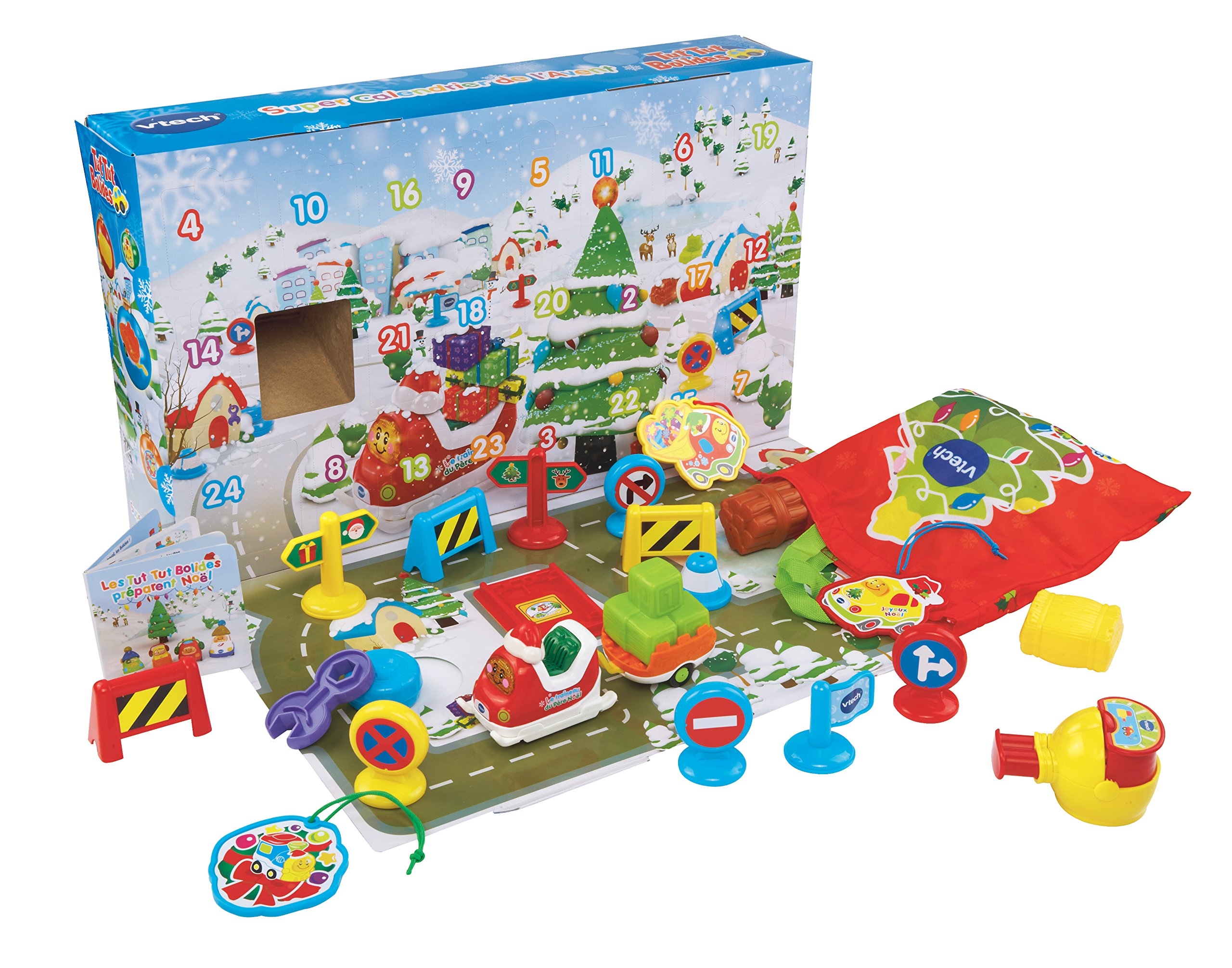 VTech 183705 Super Calendrier De L avent Tut Tut Bolides Amazon fr Jeux Et Jouets