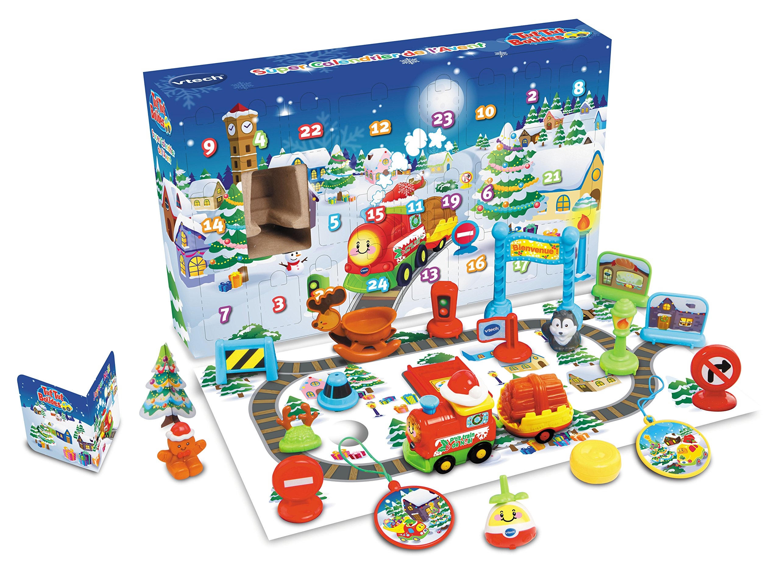 VTech Tut Bolides Super Calendrier De L Avent 195975 Version FR Amazon fr Jeux Et Jouets