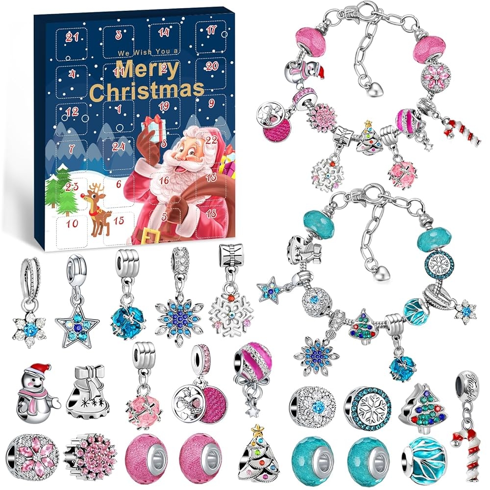 WEVOL Calendrier De L Avent 2025 Enfant Fille Calendrier De L avent Bijoux Fille 5 13 Ans Calendrier De No l Bracelet Fabrication Bijoux Enfants Fille Ado Cadeaux De No l 5 6 7 8 9 10 11 12 13 Ans Amazon fr Livres